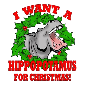 Hippopotamus for Christmas