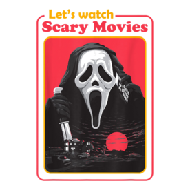 Let's Watch Scary Movies Horror Movies Scary Halloween T-Shirt