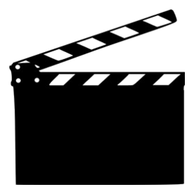 Movie - clapperboard