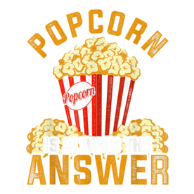 Popcorn Lover Funny Movies Snack Gift Popcorn T-Shirt
