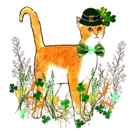 St. Patrick's Day Cat