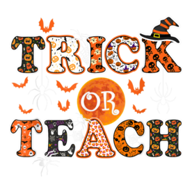 Trick Or Teach Funny Teacher Halloween Costume 2020 Gifts T-Shirt