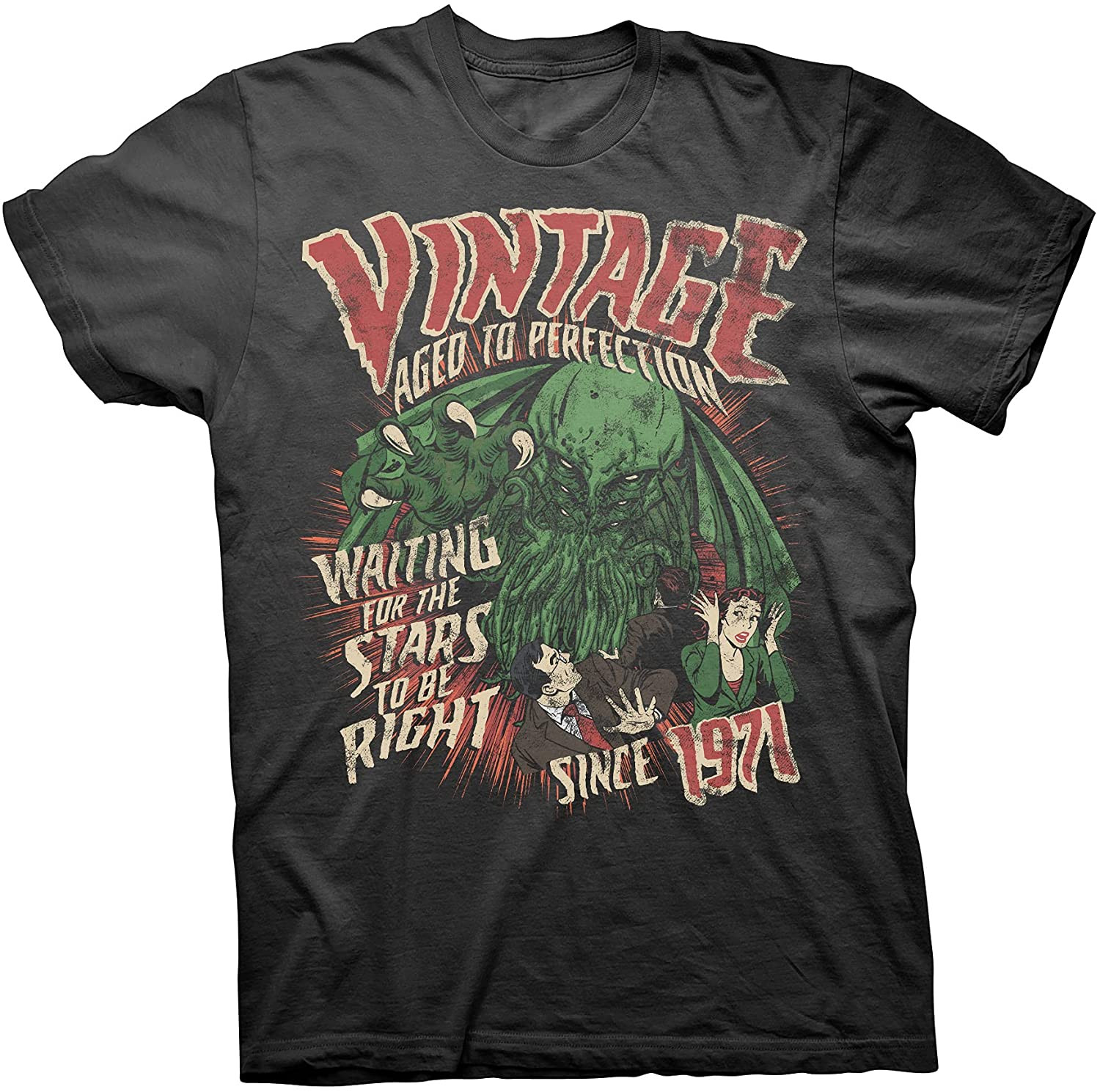 Vintage 1971 Aged To Perfection - Movie Poster  T-Shirt