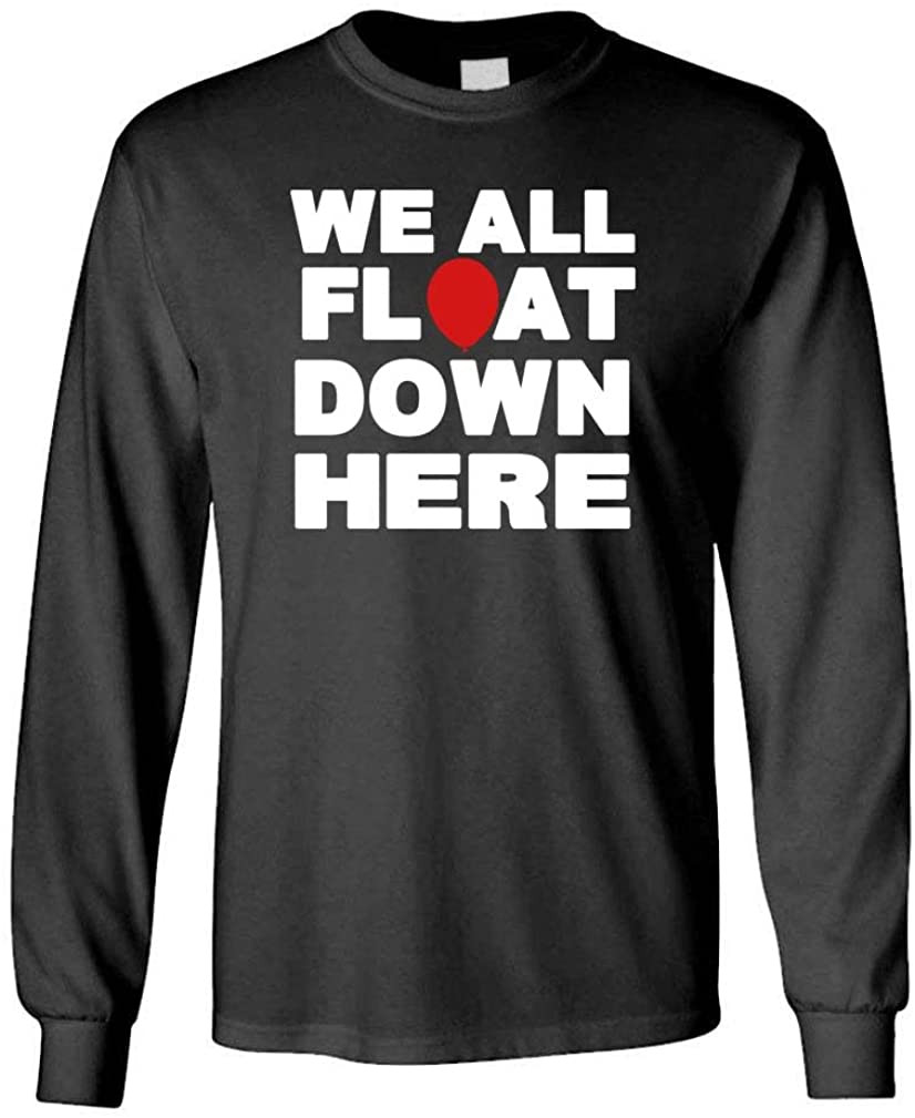 We All Float Down HERE - Evil Horror Clown Movie - T-Shirt