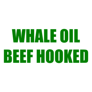 WHALE OIL BEEF HOOKED