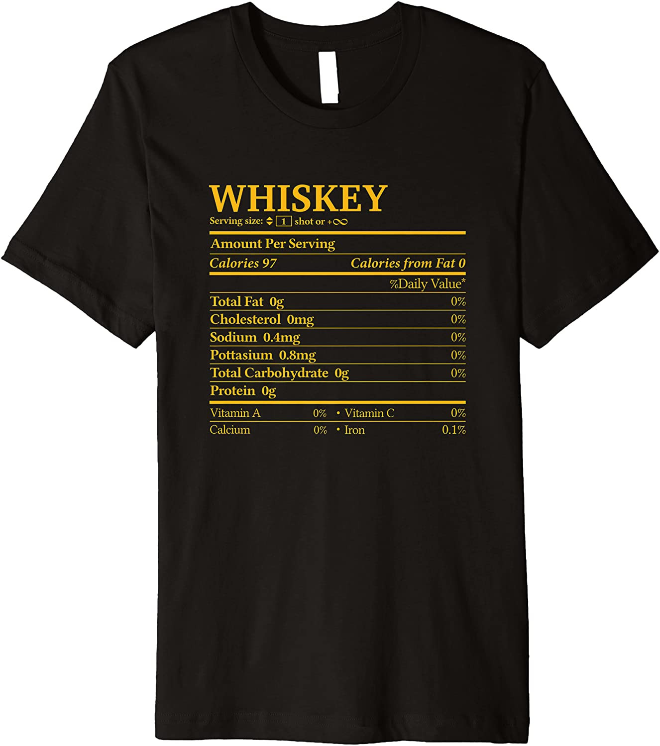 Whiskey Facts Thanksgiving Gift Drinking Costume T-Shirt