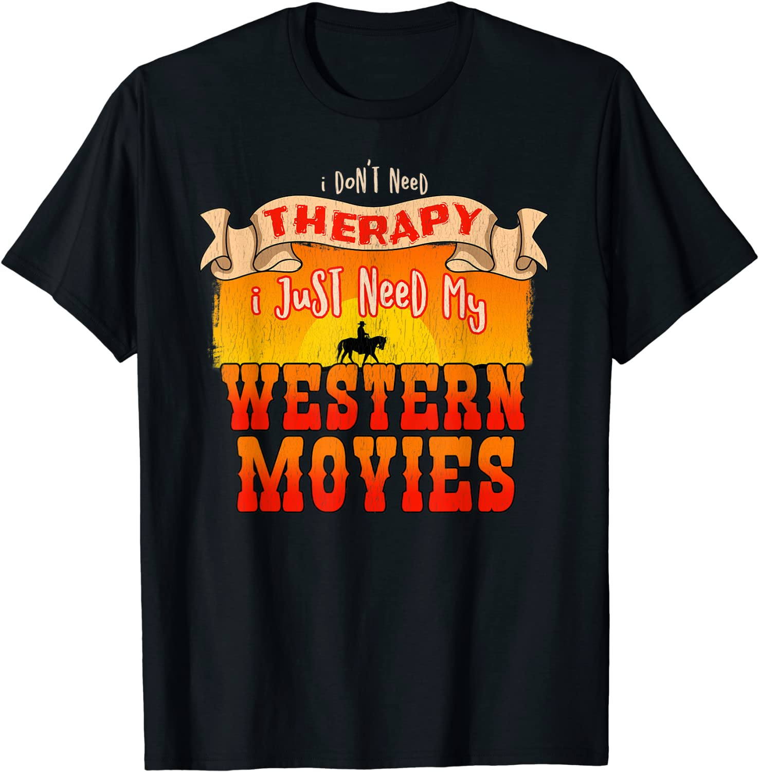 Wild Western Movie Fans T-Shirt