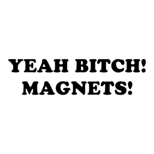 YEAH BITCH! MAGNETS!