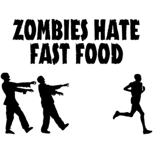 Zombies Hate Fast Food Funny