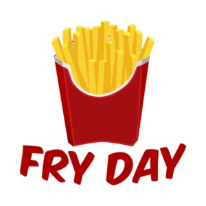 Fry Day Funny French Fries Pun