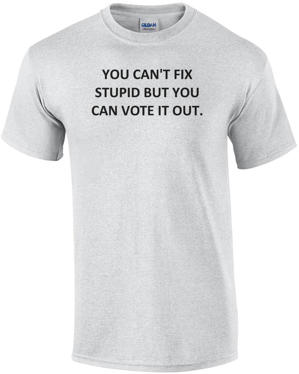 YOU CAN'T FIX STUPID BUT YOU CAN VOTE IT OUT.